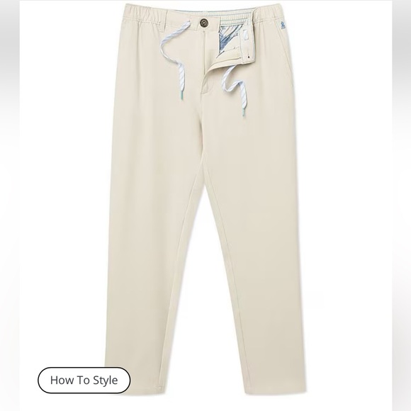 Chubbies The Khakinators Everywhere 5-Pocket Pants Men's Tan Chinos size L - Picture 2 of 8